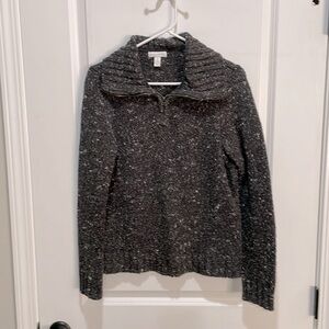 Charter Club Partial-Zip Cozy Sweater